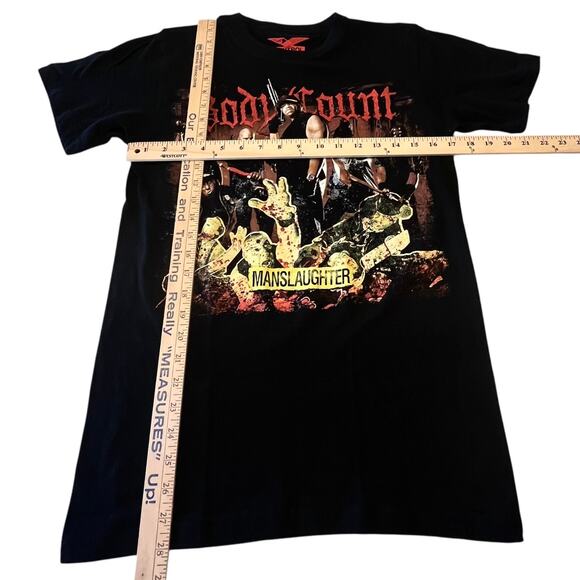 NEW Body Count MANSLAUGHTER TOUR Graphic T SHIRT MED TEE Mens Womens 100% Cotton - Picture 4 of 8